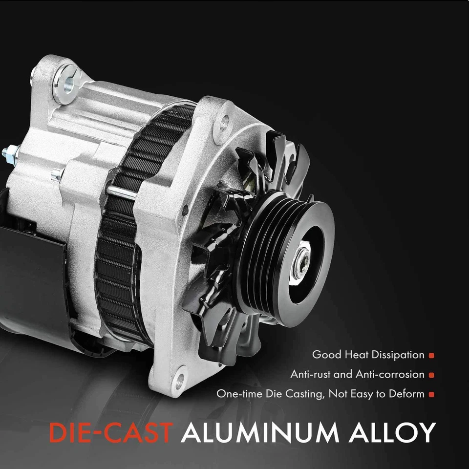 Alternator for Saturn SC 1991-1992 SC1 SC2 SL SL1 SL2 SW1 SW2 1.9L 105A 12V CW - Image 4 of 4