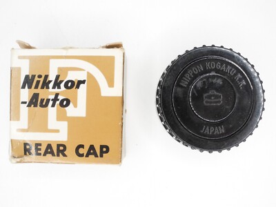 Nikon Vintage Nippon Kogaku Tokyo F Mount Rear Camera Lens Cap w
