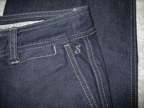 Jones Wear Jeans Women's Sz. 6 Studio Essentials Stretch Wide Leg Dark Blue - Picture 4 of 9