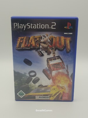 Flat Out Playstation 2 Ps2 CIB -Sehr guter Zustand- Flatout