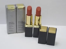 LANCOME ROUGE SUPERBE MATTE LIPCOLOUR MATTE NECTAR 0.15 OZ BOXED *LOT OF 2*