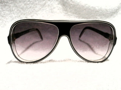 DIANE DE CARLO CLASSIC FRENCH AVIATOR SUNGLASSES 1980'S NEW OLD STOCK!