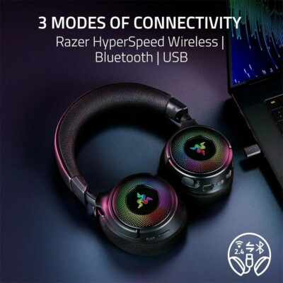Razer Kraken V4 Wireless Gaming Headset Headphone for PC/Mac