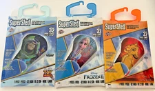 Lot of 3! Lion King Simba Super Sled X Kite Frozen Yy Story Large 32 Inch Kite