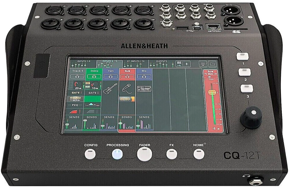 Allen & Heath CQ-12T 12-Ch Ultra Compact 12"/8out Digital Recording Mixer (MINT) - Image 3 of 4