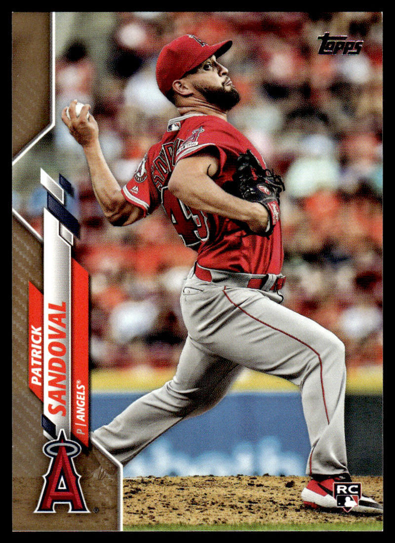 2020 Topps Gold #205 Patrick Sandoval RC /2020