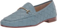 Brand New Sam Edelman Women's Loraine Loafer Aspen Sky Woven US 9