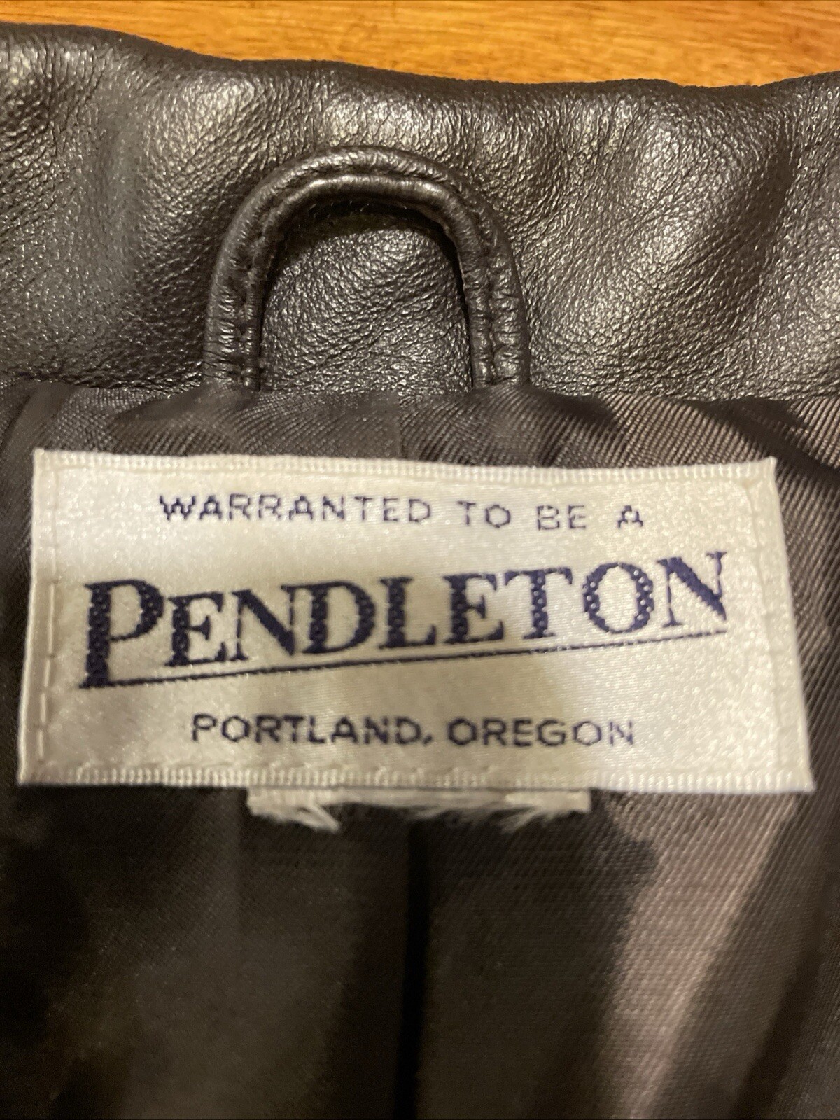 Pendleton Women's Jacket Rich Brown Button Retro … - image 2