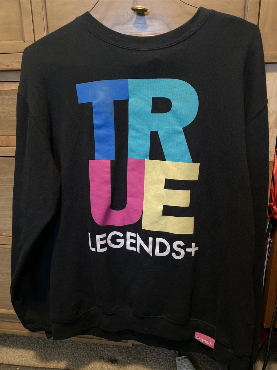 Pink Dolphin True Pullover Crew Neck Sweatshirt Large NWT