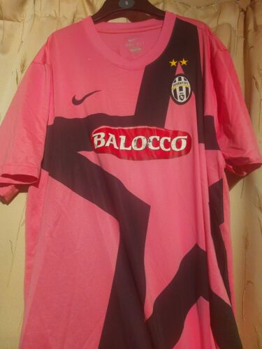 Juventus 11/12 drittes rosa Fußballshirt (XXL) Trikot Trikot beschädigtes Logo  - Bild 1 von 4