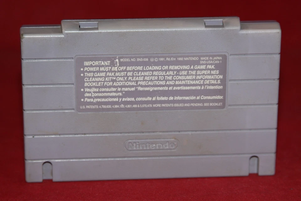 RoboCop vs Terminator (Super Nintendo SNES, 1993) Authentic Game Cartridge. - Image 2 of 4