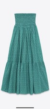 100 Authentic ZARA Long Print Skirt 69.90 Tax Size: S