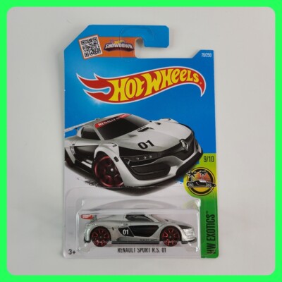 Hot Wheels Renault Sport 01 (Metalflake Silver)