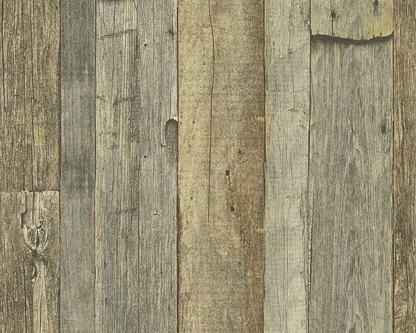 Vliestapete Holz-Optik Vintage Shabby Braun As Creation 95931-3 (2,84€/1Qm)-image