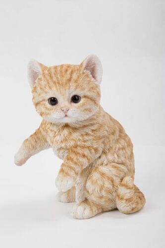 Clearance-Orange Tabby Garden Statue For Cat lover Gift Yard Garden Decor