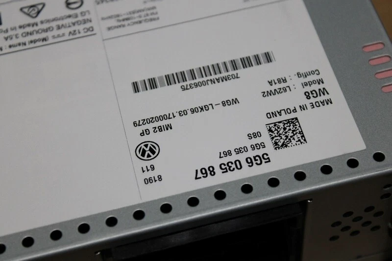 VW Golf 7 5G  Composition Color Radio SD MIB2 Bluetooth  5G6035867  . - Bild 4 von 4