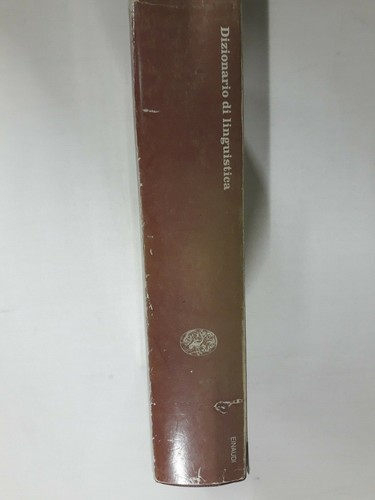 "DIZIONARIO DI LINGUISTICA" AAVV, EINAUDI , 1994, 1° EDIZIONE ,BUONE CONDIZIONI - Picture 4 of 4