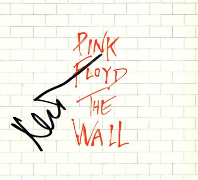 Nick Mason Autogramm autograph signiert auf Digi-Pack Pink Floyd The Wall 2 CDs