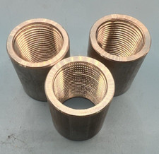 3 Threaded Full 3/4"NPT Coupling Aluminum 6061-T Sch 40 Pipe Fitting A050541