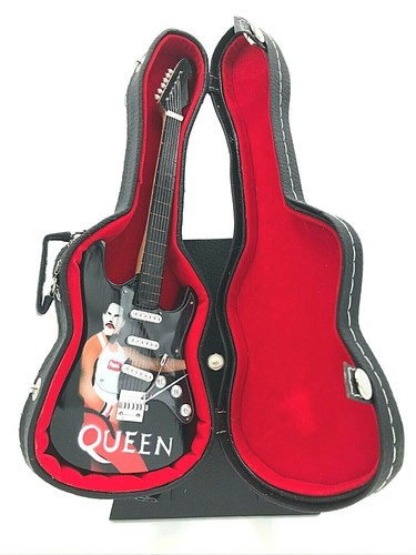 Guitarra Fender Stratocaster Miniatura - QUEEN 1 - Estuche Rígido) | eBay