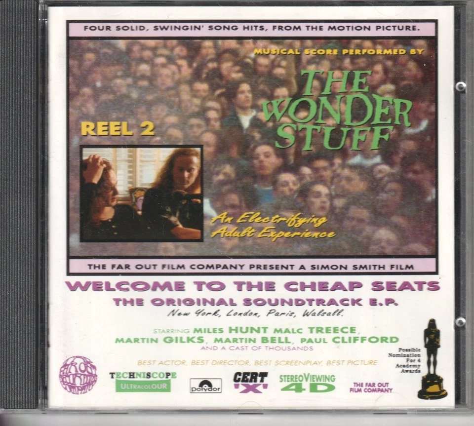 Wonder Stuff Welcome To The Cheap Seats CD UK Polydor 1992 Single Teil 2 - Bild 3 von 4