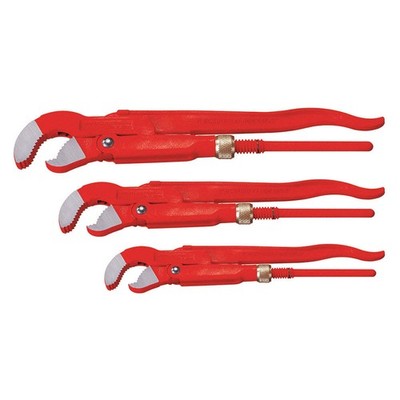 ROTHENBERGER 70130X Pipe Wrench Set,Professional,Three-Part 60EG18