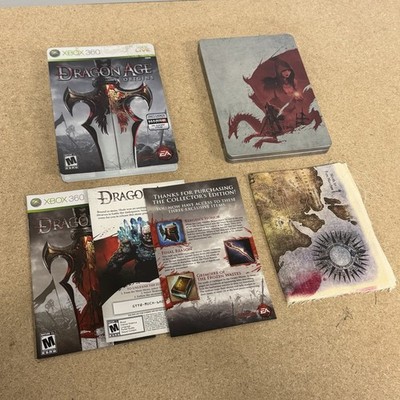 Dragon Age Origins Collectors Edition (Microsoft Xbox 360 2010) CIB W/Slip & Map