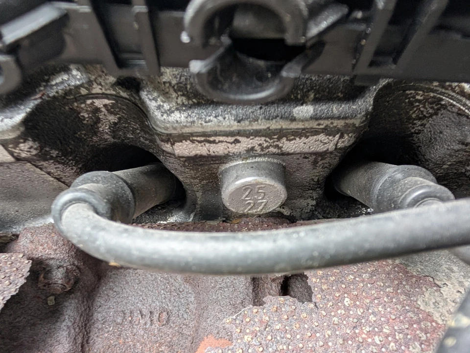 BMW E30 E28 M20B27 2,7 L SETA Motor 1988 325I Foto 2 de 4