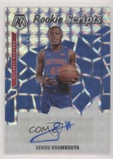 2019-20 Panini Mosaic Rookie Scripts Sekou Doumbouya #RS-SKD Auto 1b0
