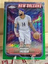 2024-25 Topps Chrome Brandon Ingram Topps Green Refractor #154