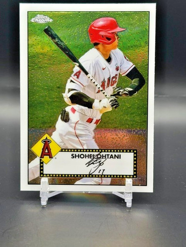 2021 Topps Chrome Shohei Ohtani 1952 Redux Refractor #TC52-43 Facsimile Auto