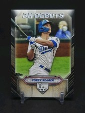 2021 Topps Corey Seager DH Debuts Insert Black Parallel /299 #DHD-4 Dodgers
