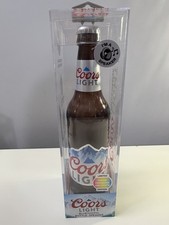 Coors Light Bluetooth Bottle Speaker Rechargeable Color-Changing LED Lights