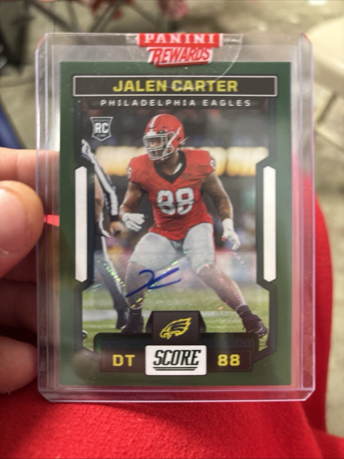 2023 Score - Rookies Jalen Carter #369 Signatures (AU, RC)