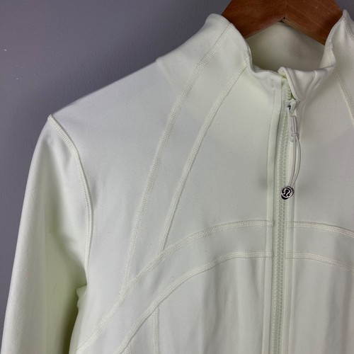 Lululemon Define Jacket Womens 12 Electric Lemon Athletic Athleisure - Picture 4 of 8