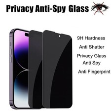 Premium Privacy Tempered Glass for iPhone 17 16 15 14 Pro Max Plus Anti-Spy Film