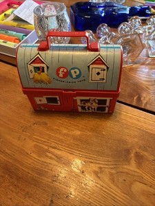 Vintage Fisher Price Lunch Box No Thermos Lunch Box Toy