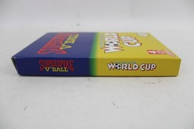 Ex Rare Superspike V'Ball Nintendo World Cup Nintendo NES Gold Cart Fan Made Box