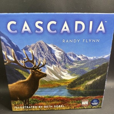 Cascadia - Board Game By Randy Flynn - AEG Flatout Games 100% Complete