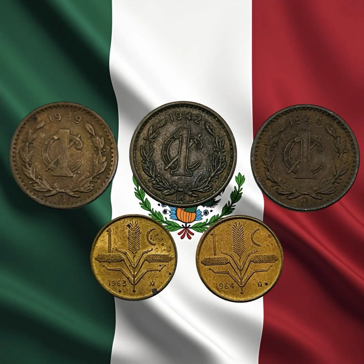 1 Centavo 1964 Mexican Coins (1905-Now) for sale | eBay