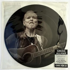 GREGG ALLMAN FT. ZAC BROWN & VINCE GILL 2015 RSD PICTURE DISC 10" VINYL EP RARE