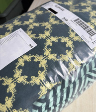 Ikea Klippan 2 Seat Sofa Cover Patterned Spots Stripes Green/Blue/Yellow NEW