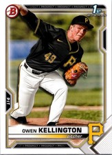 2021 Bowman Draft #BD-120 Owen Kellington