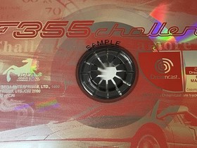 DC F355 Challenge Sample Edition Dreamcast Racing Game, Used, Scratches