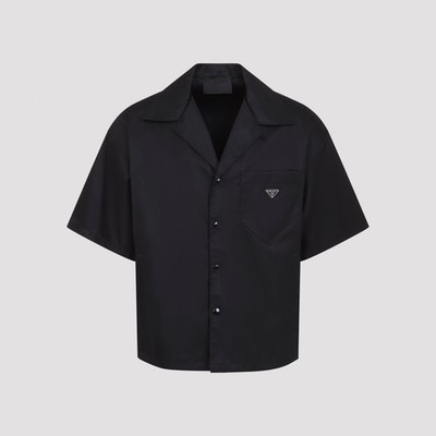 PRADA Black Re-Nylon Shirt New & Authentic
