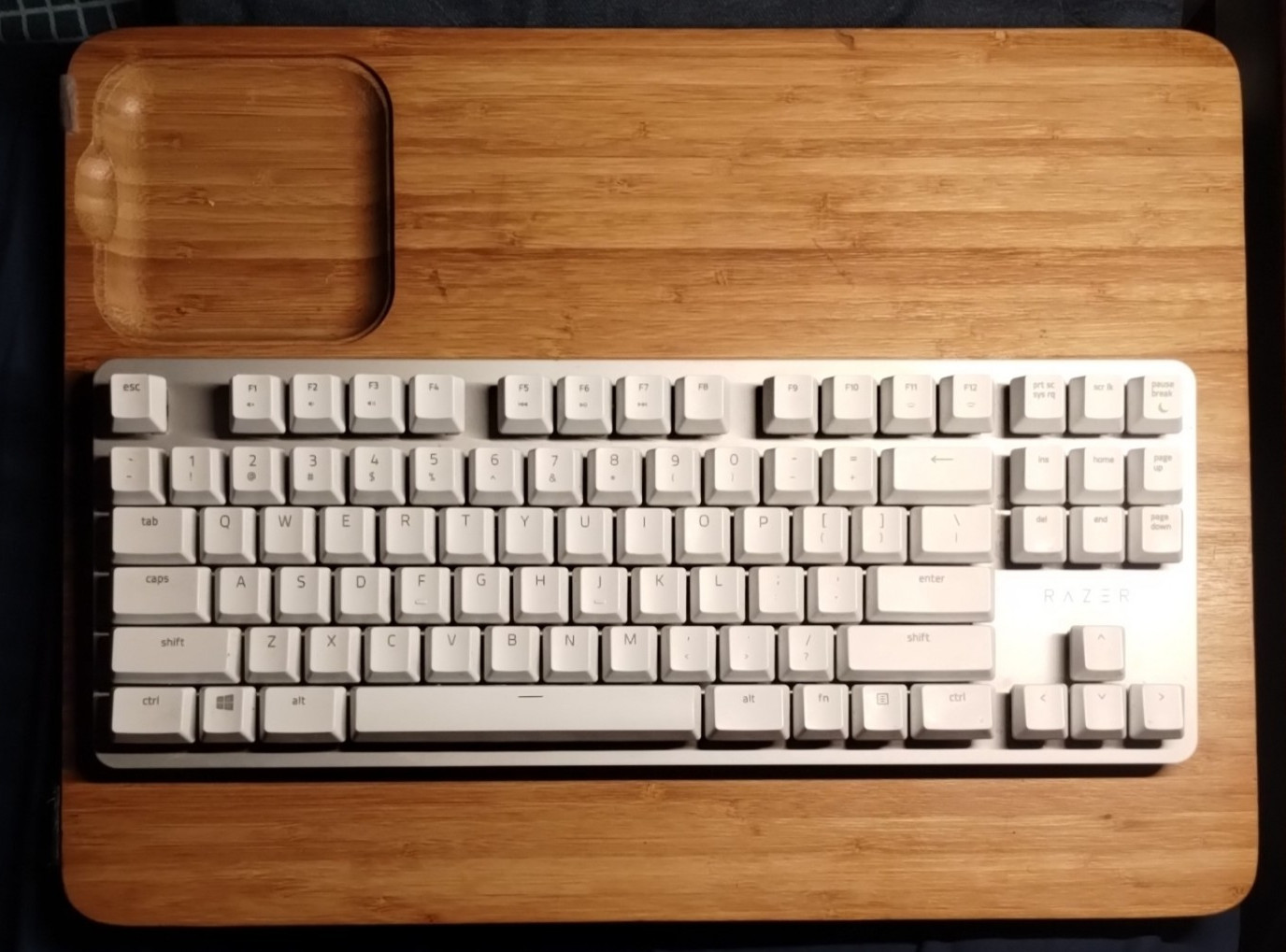 Razer BlackWidow Lite Mercury White Mechanical Gaming Keyboa