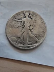 1920D Walking Liberty Half Dollar - Very Good Condition -