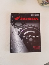 Honda FSC600 A Silver Wing 2002 2003 Service Repair Shop Manual
