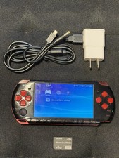 Sony PSP 3001 God of War Red & Black Handheld System (New Battery)