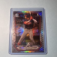 Bowman 2026 Bowman Chrome Prospects 1st Bowman Chrome Owen Carey BCP-69 Braves